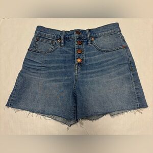 Madewell Jean shorts, size 25